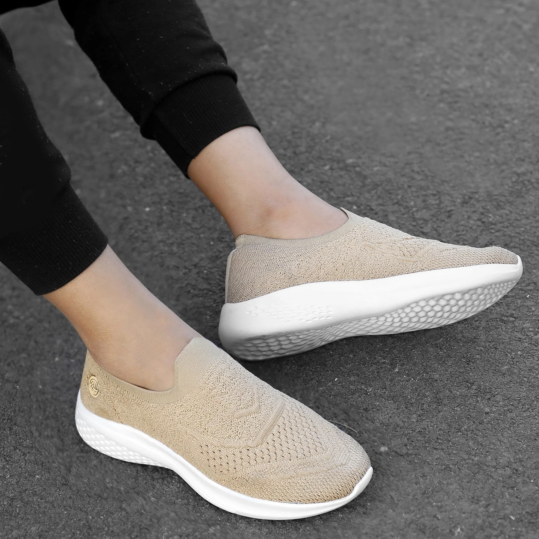 Bacca Bucci Women's WALKER Slip-On Walking Breathable Mesh Sports Shoes Sneakers - Image 2