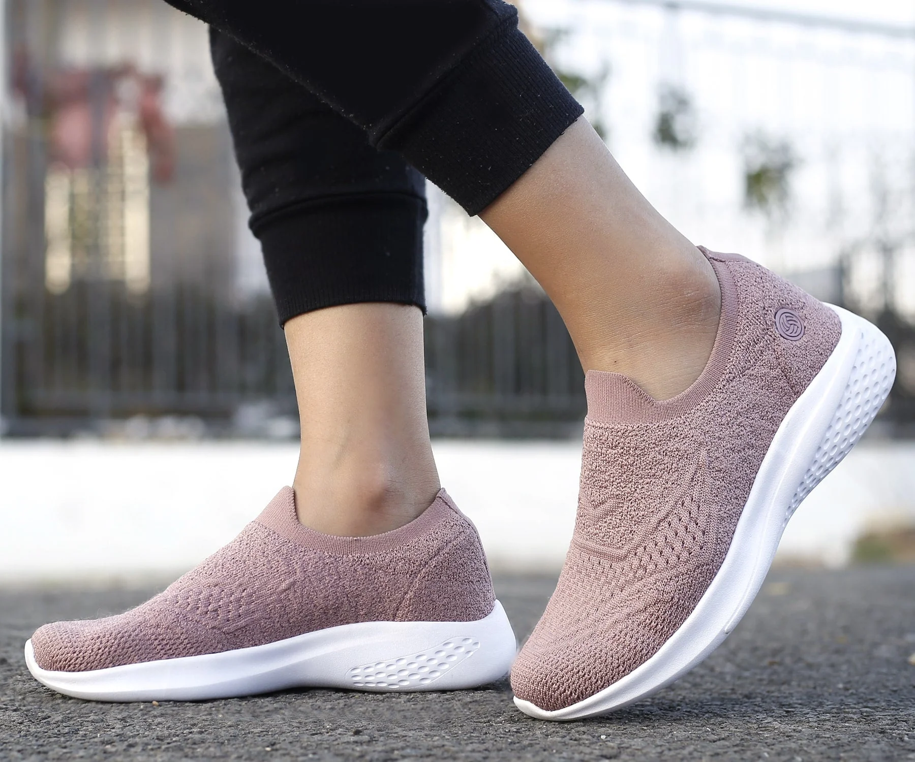 Bacca Bucci Women's WALKER Slip-On Walking Breathable Mesh Sports Shoes Sneakers - Image 26