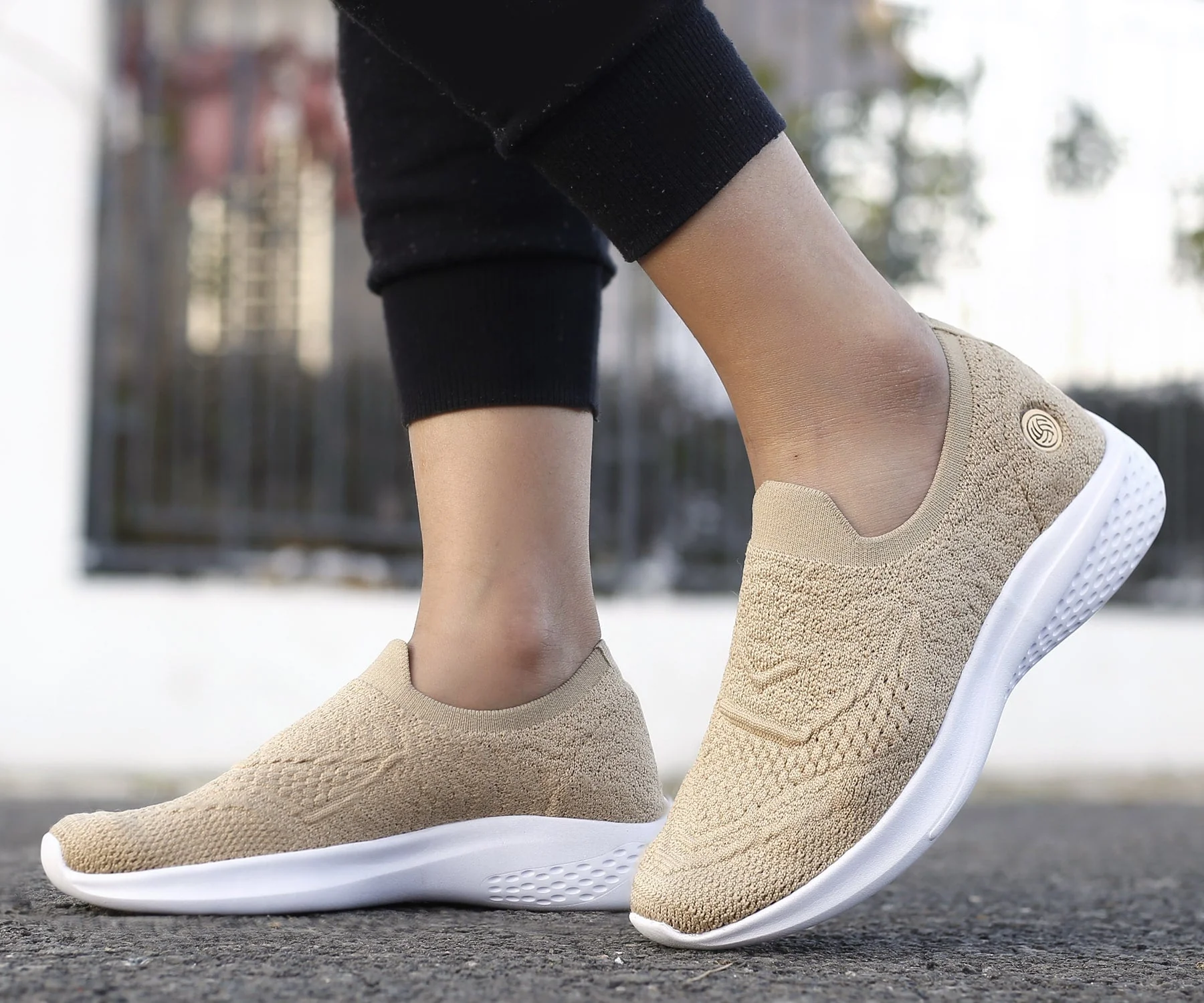 Bacca Bucci Women's WALKER Slip-On Walking Breathable Mesh Sports Shoes Sneakers - Image 3