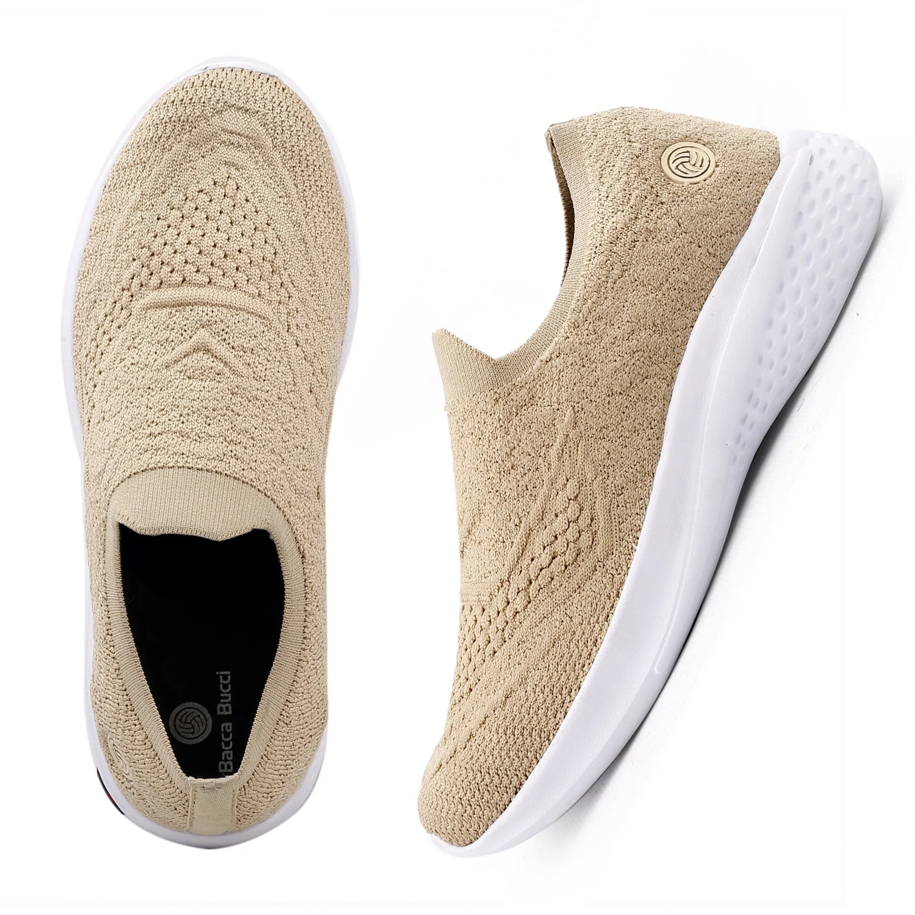 Bacca Bucci Women's WALKER Slip-On Walking Breathable Mesh Sports Shoes Sneakers - Image 5