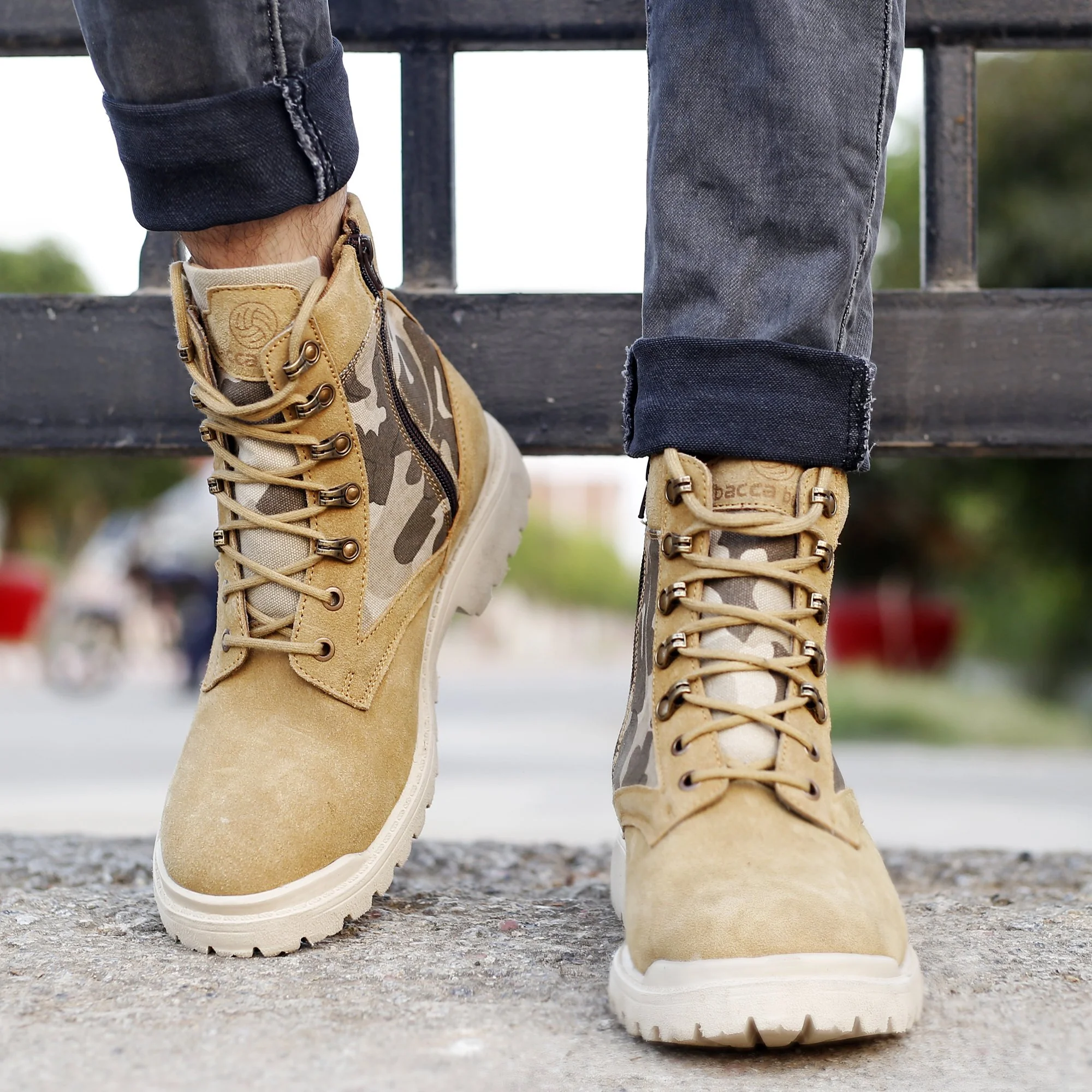 Bacca Bucci Military Jungle Boots - Image 9