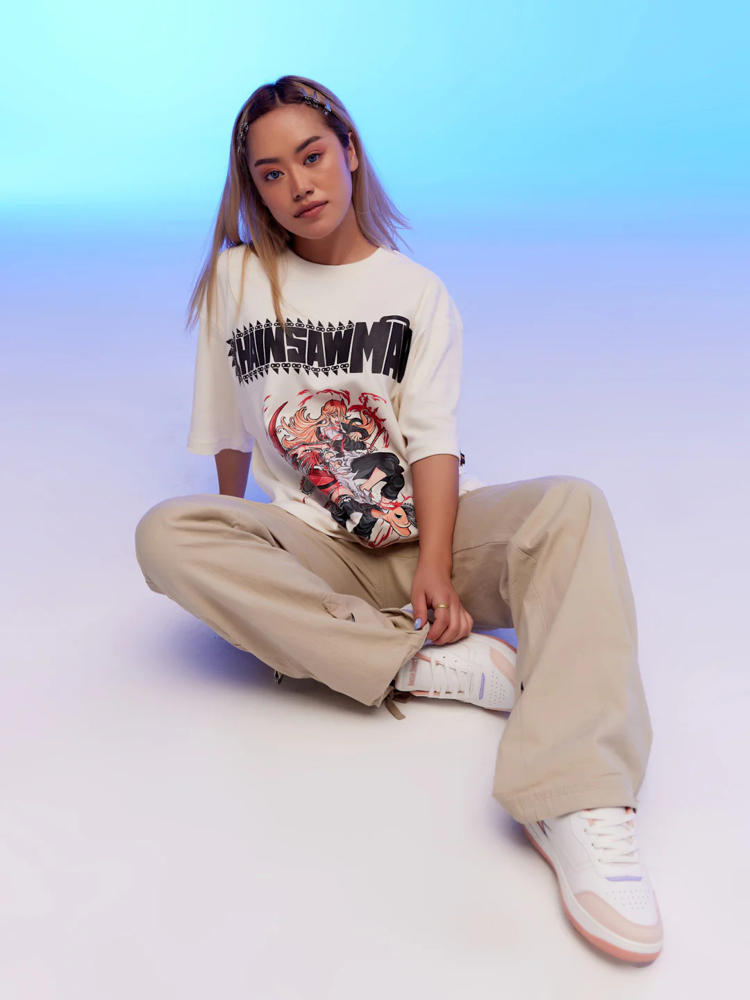 Chainsawman fan-art - Oversized t-shirt - Image 6