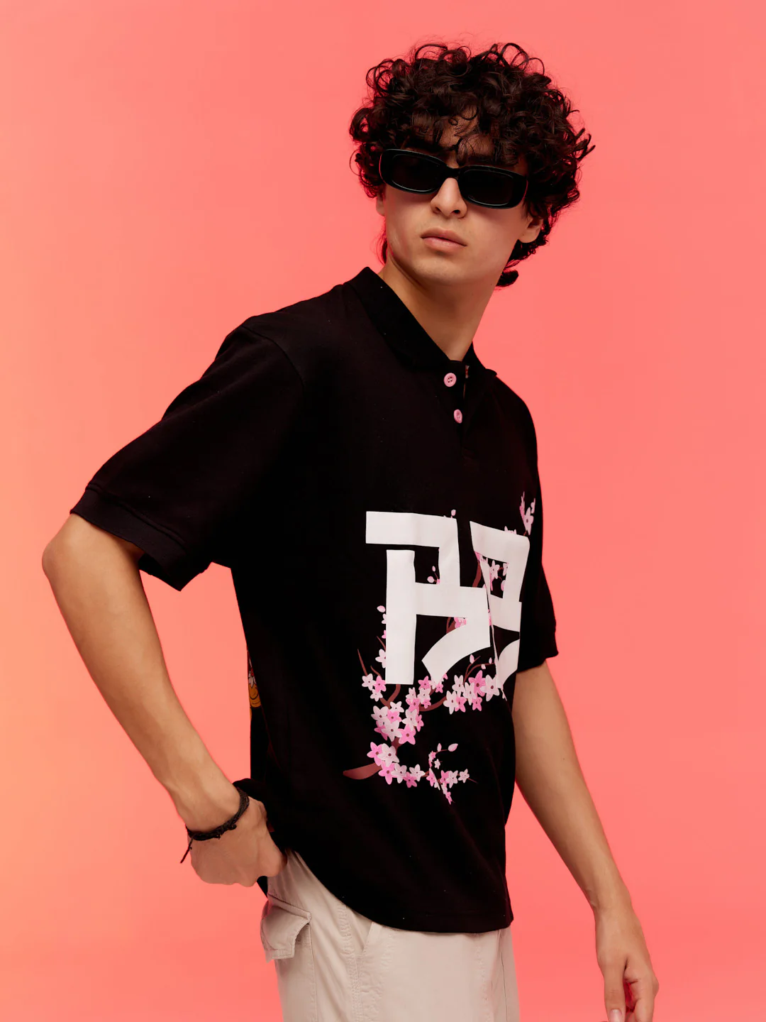 Cherry Blossom - Oversized t-shirt - Image 3