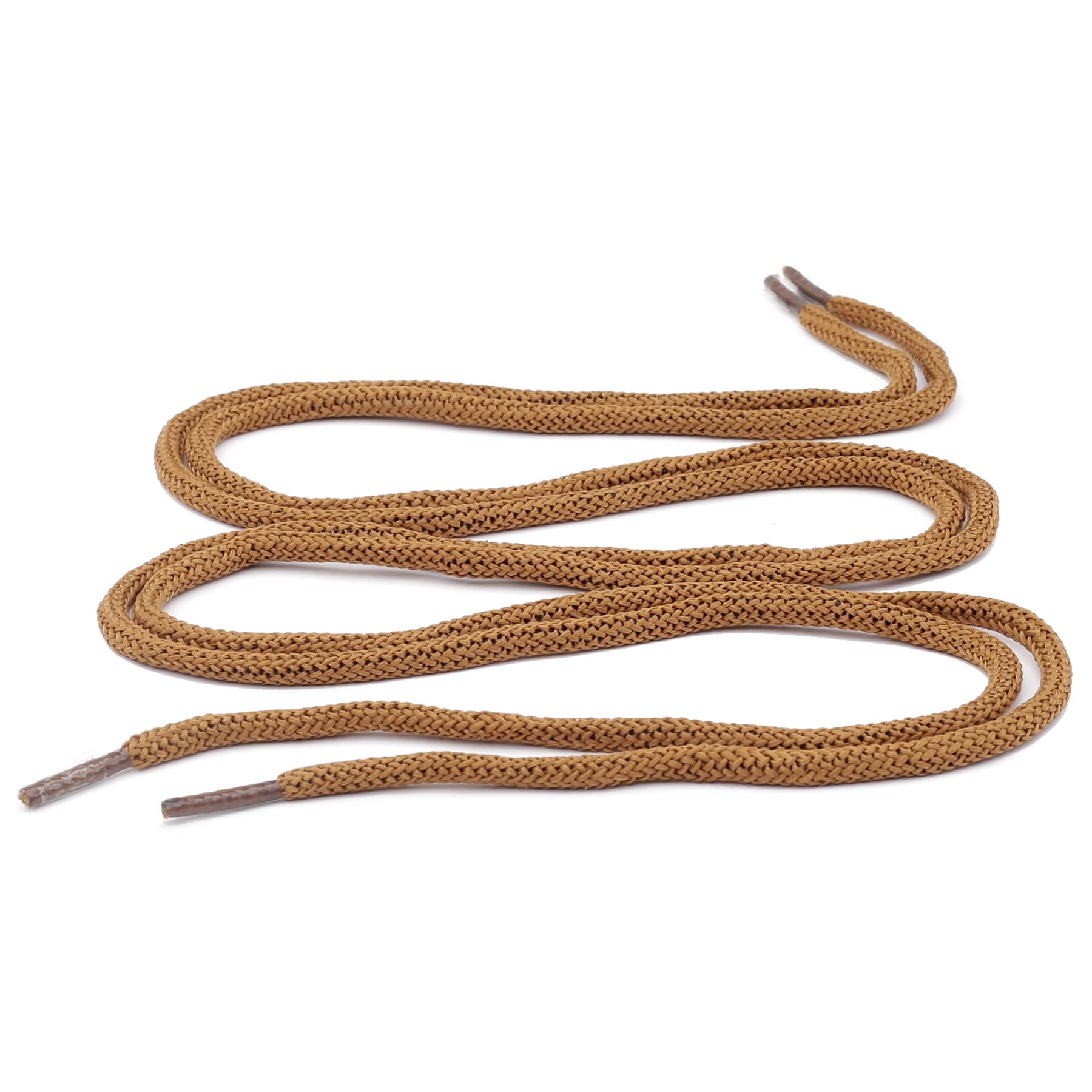 Bacca Bucci Sneaker Shoe Laces | Round | Golden-Brown & Black - Image 3