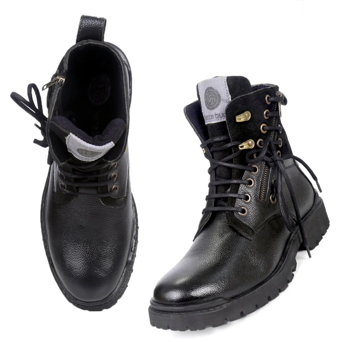 Bacca Bucci Combat Boots - Image 11