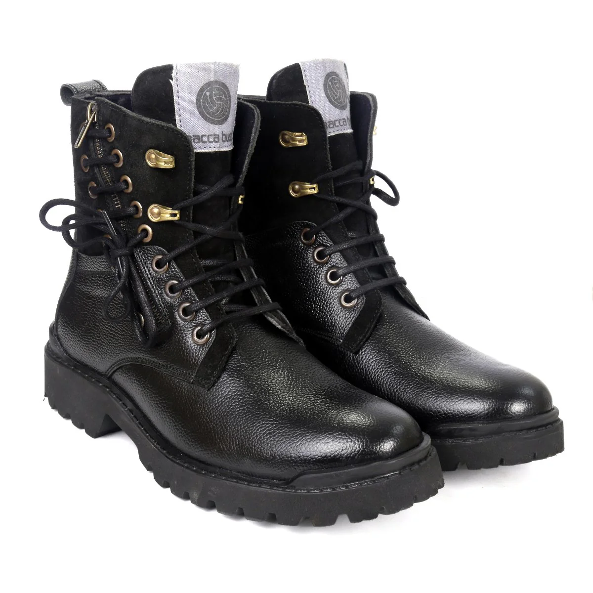 Bacca Bucci Combat Boots - Image 12
