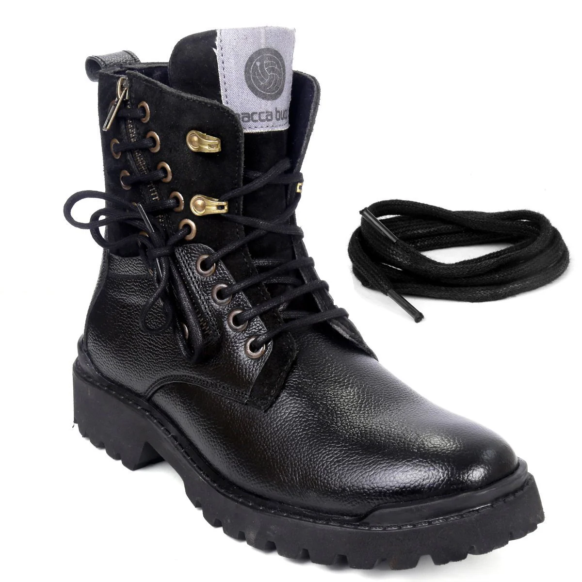 Bacca Bucci Combat Boots - Image 14