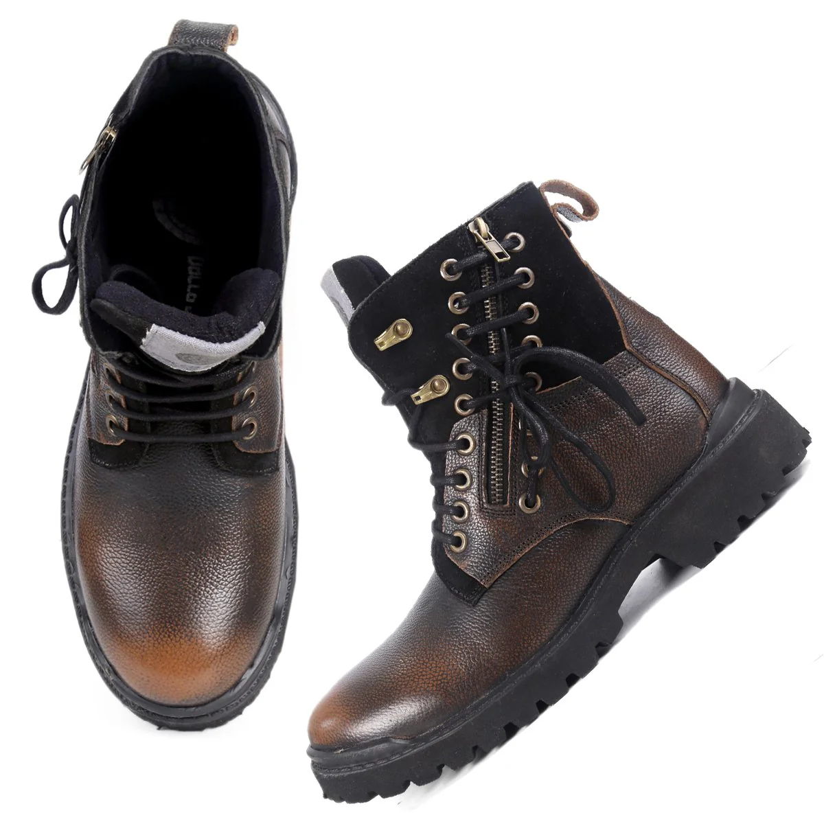 Bacca Bucci Combat Boots - Image 6