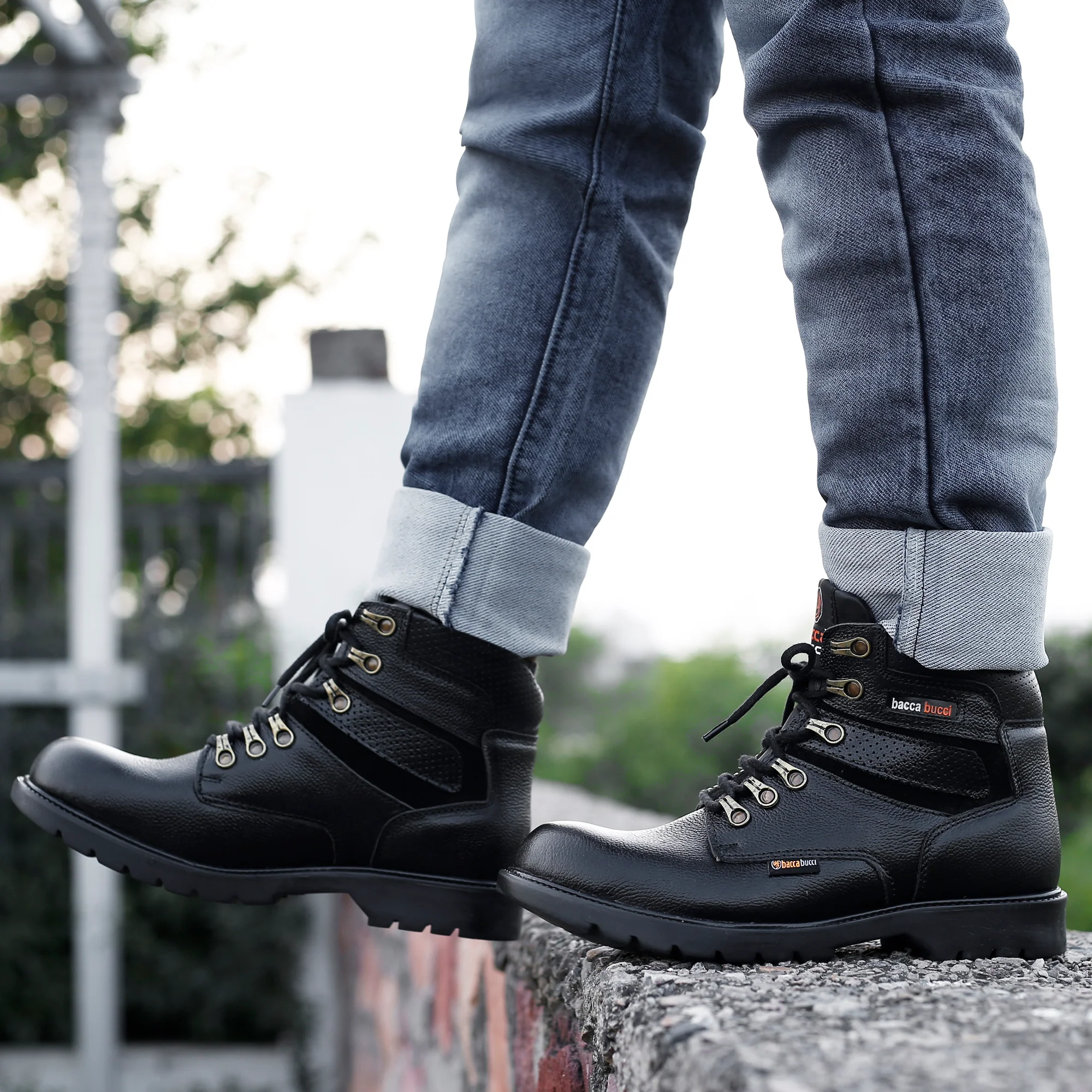 Bacca Bucci Steel Toe Boots - Image 3