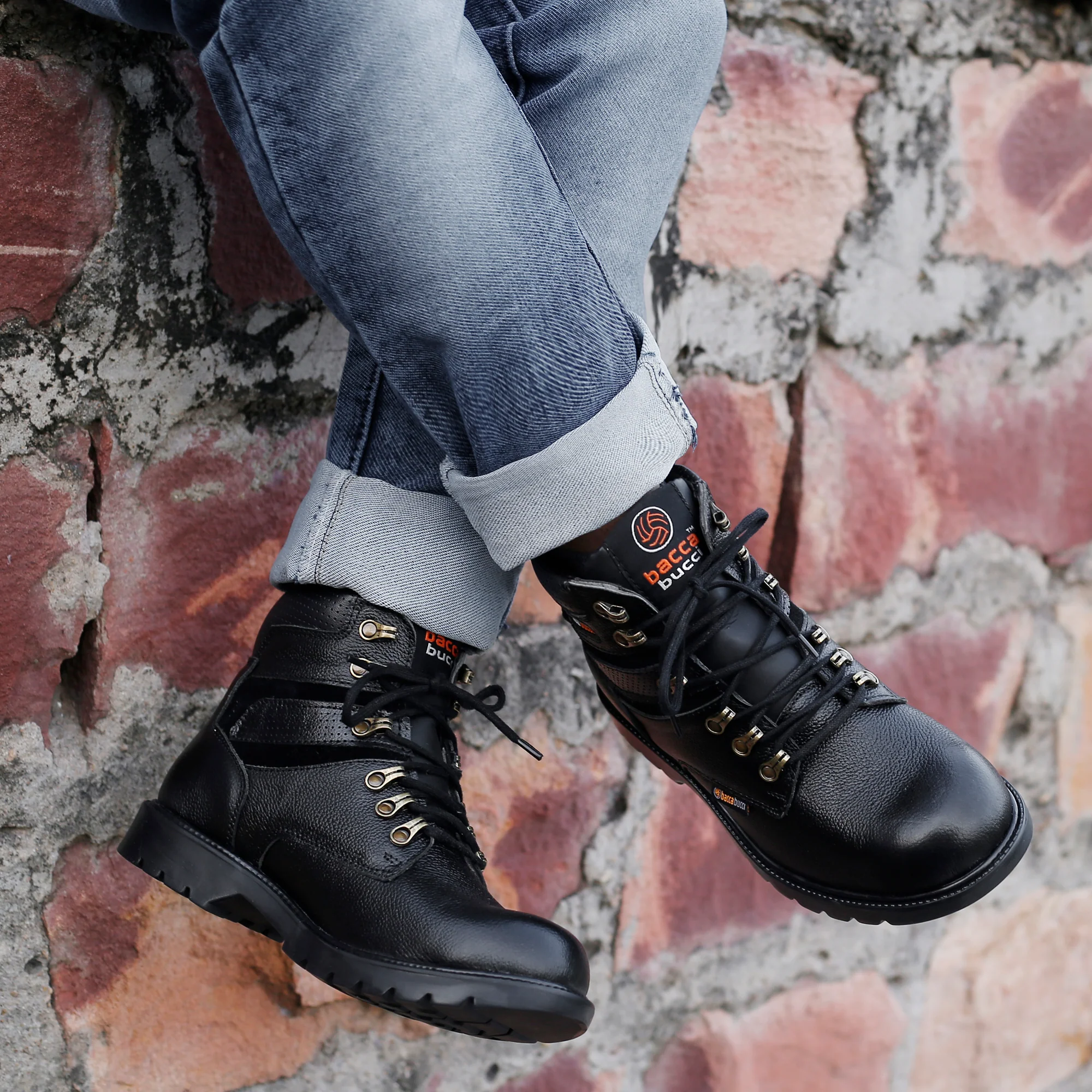 Bacca Bucci Steel Toe Boots - Image 4