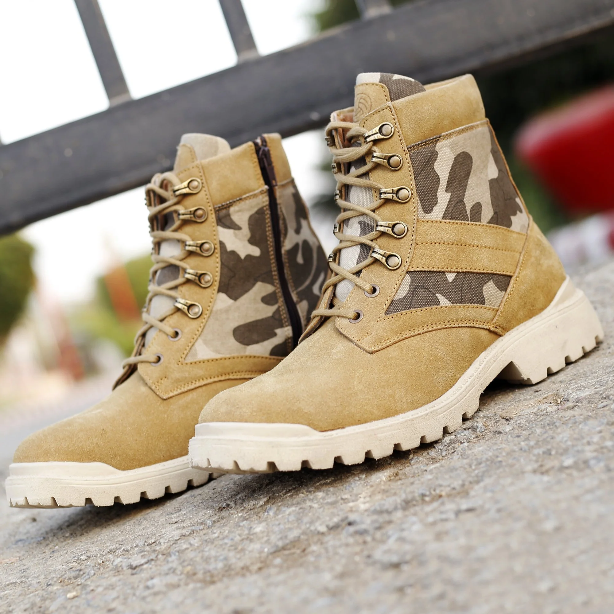 Bacca Bucci Military Jungle Boots - Image 17