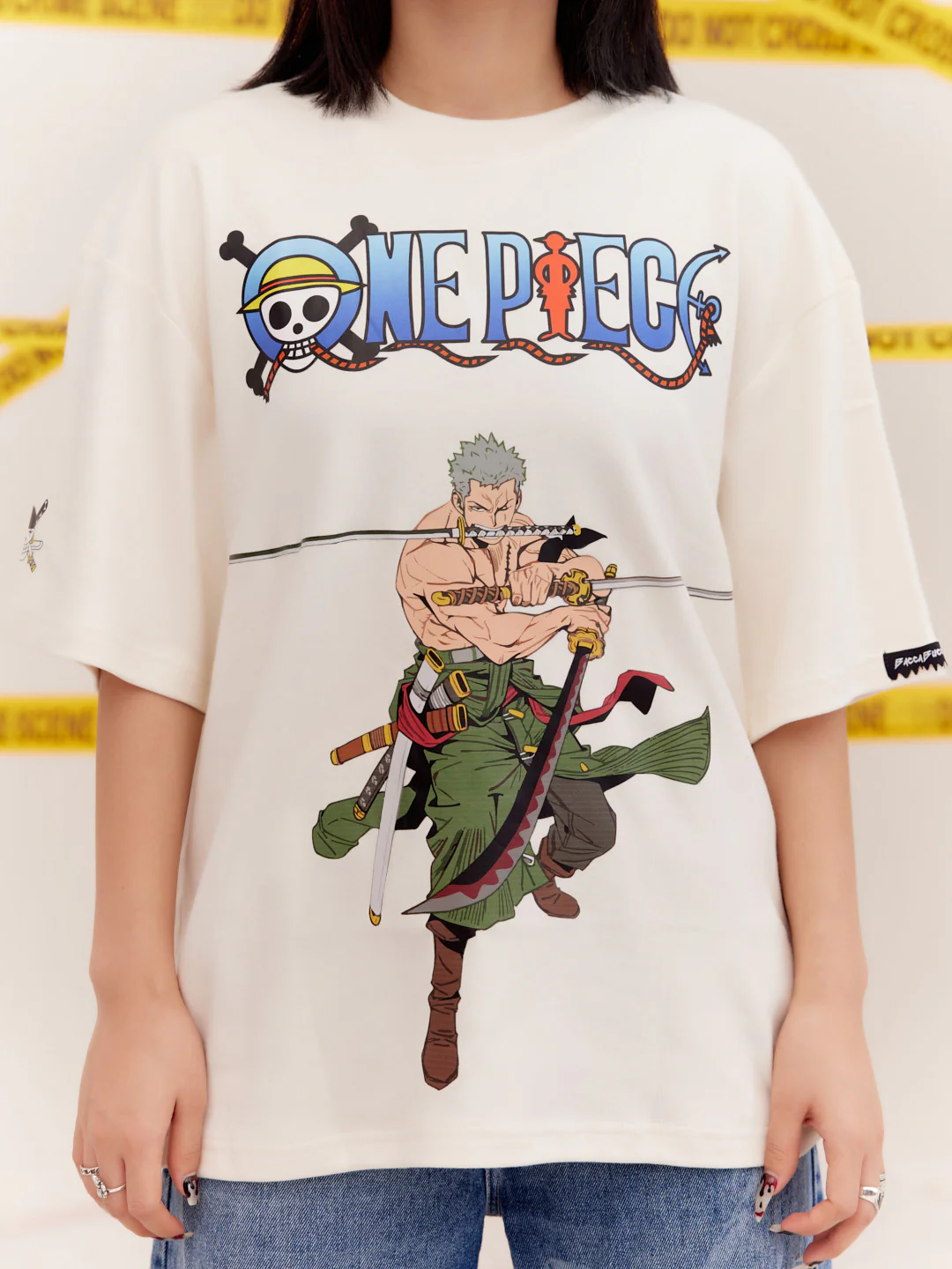 OnePiece Fan-art - Oversized t-shirt | white - Image 6