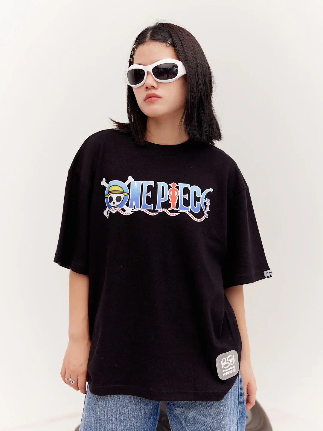 OnePiece Fan-art - Oversized t-shirt | Black - Image 3