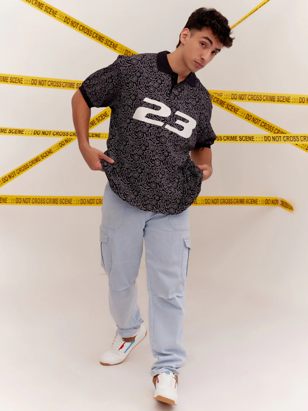 Paisley 23 - Oversized t-shirt - Image 3