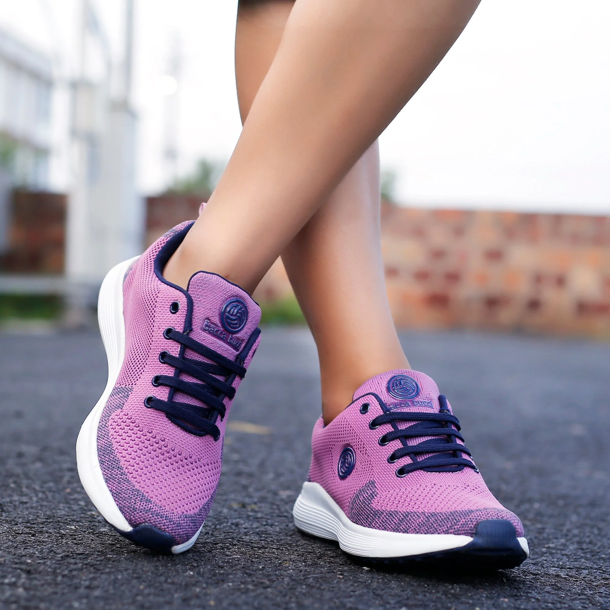 Bacca Bucci TOKYO Sneakers for Women | Orange Women Shoes For Casual Walk, Training & Gym - Image 19