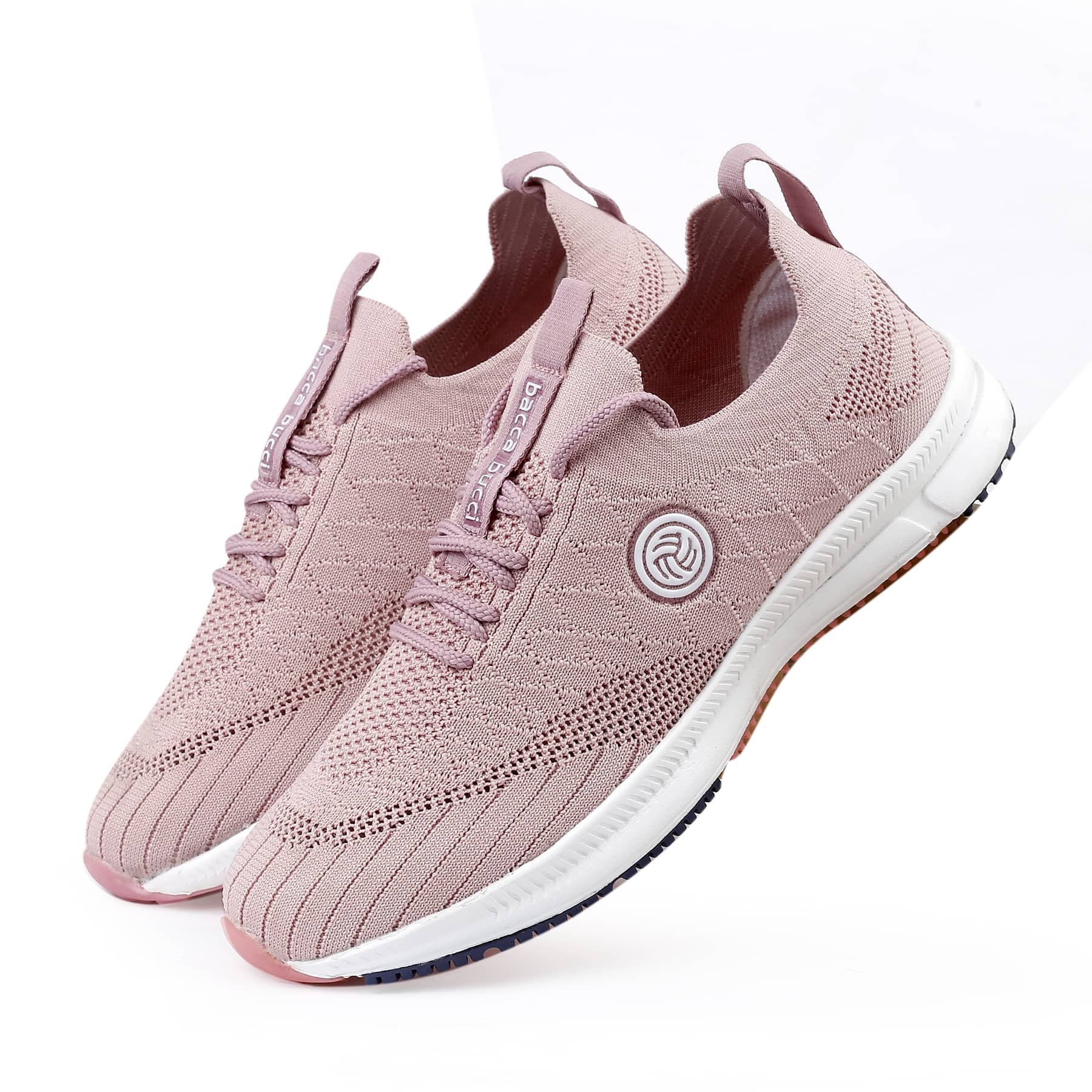 Bacca Bucci WAVE RIDER Training Shoes For Women | Pink Casual Sneakers For Women - Image 5