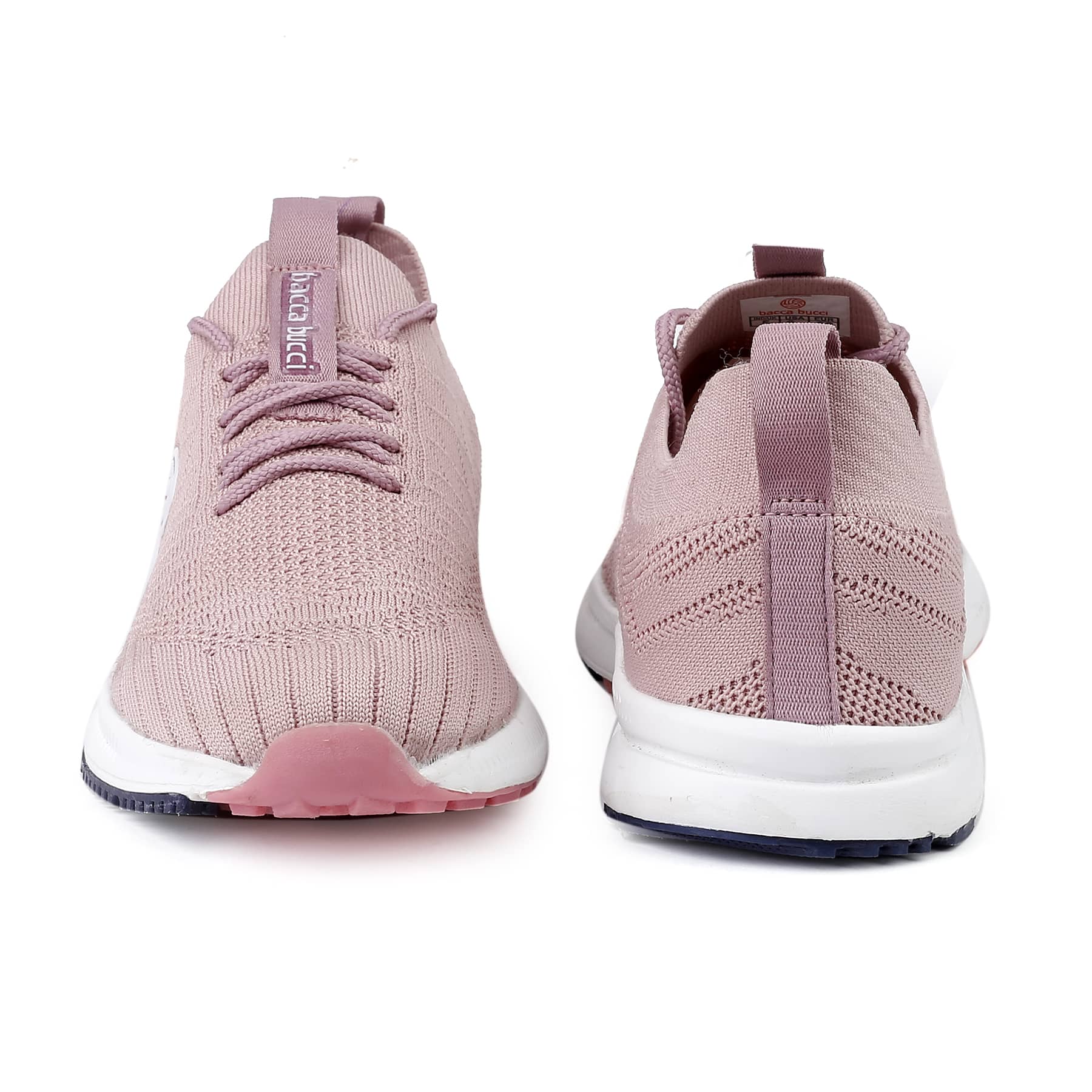 Bacca Bucci WAVE RIDER Training Shoes For Women | Pink Casual Sneakers For Women - Image 6